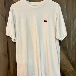 Supreme white tshirt size Med